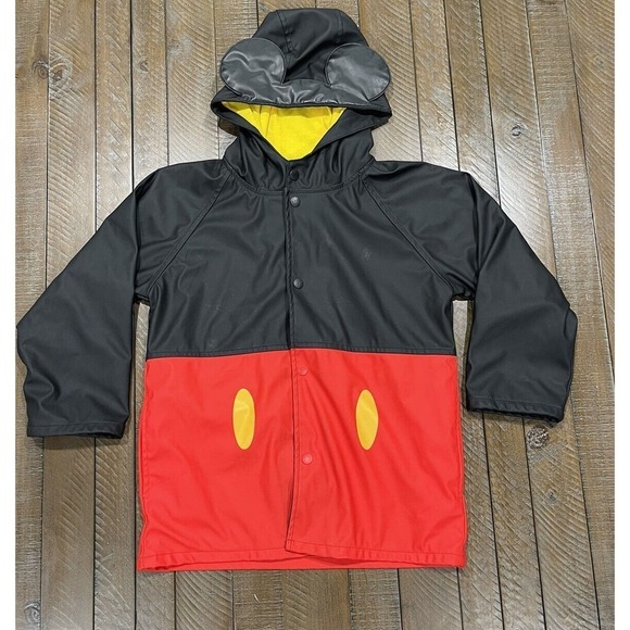 Western Chief Other - Mickey Mouse Rain Jacket Black Size 6 Western Chief Lined Rain Jacket Rare